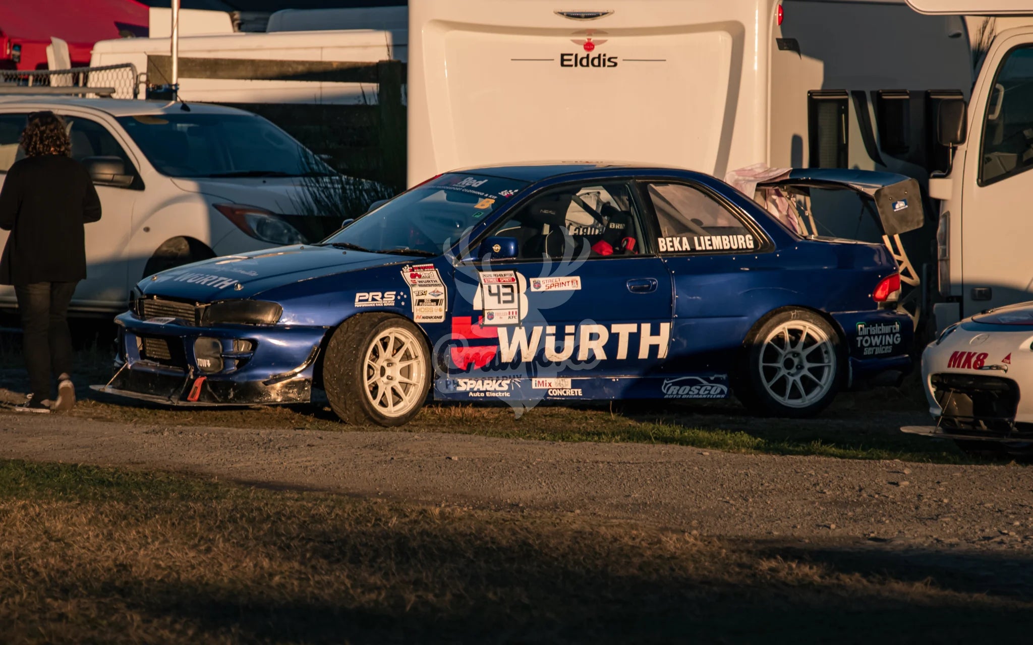 Ashburton Street Sprints 2026 #43 Subaru Impreza - Automotive