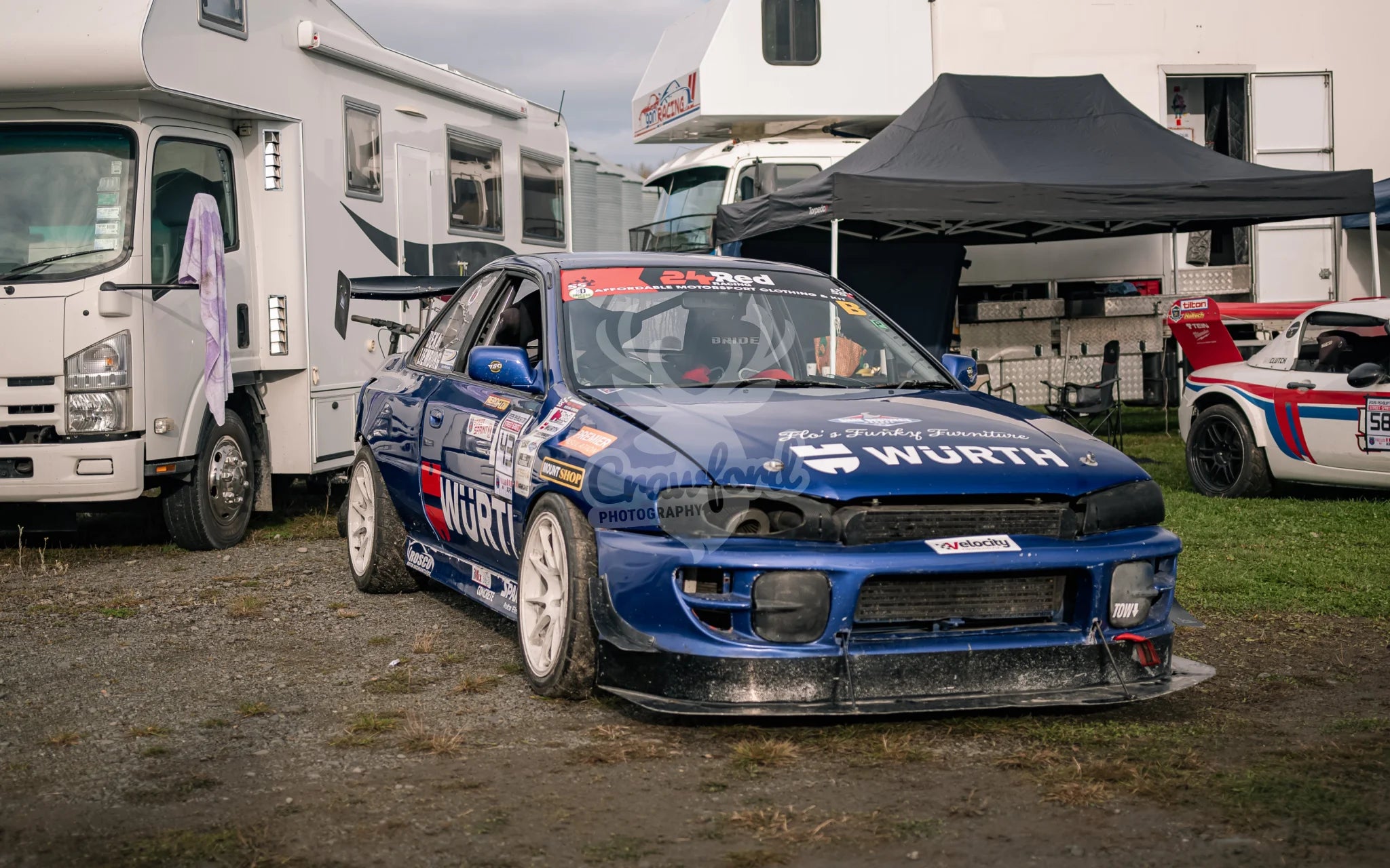 Ashburton Street Sprints 2026 #43 Subaru Impreza - Automotive