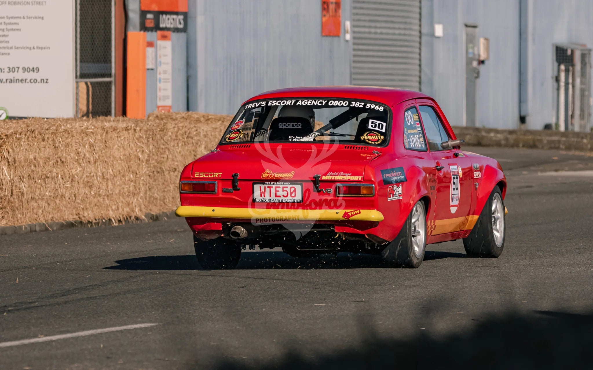 Ashburton Street Sprints 2026 #50 Ford Escort MK1 - Automotive