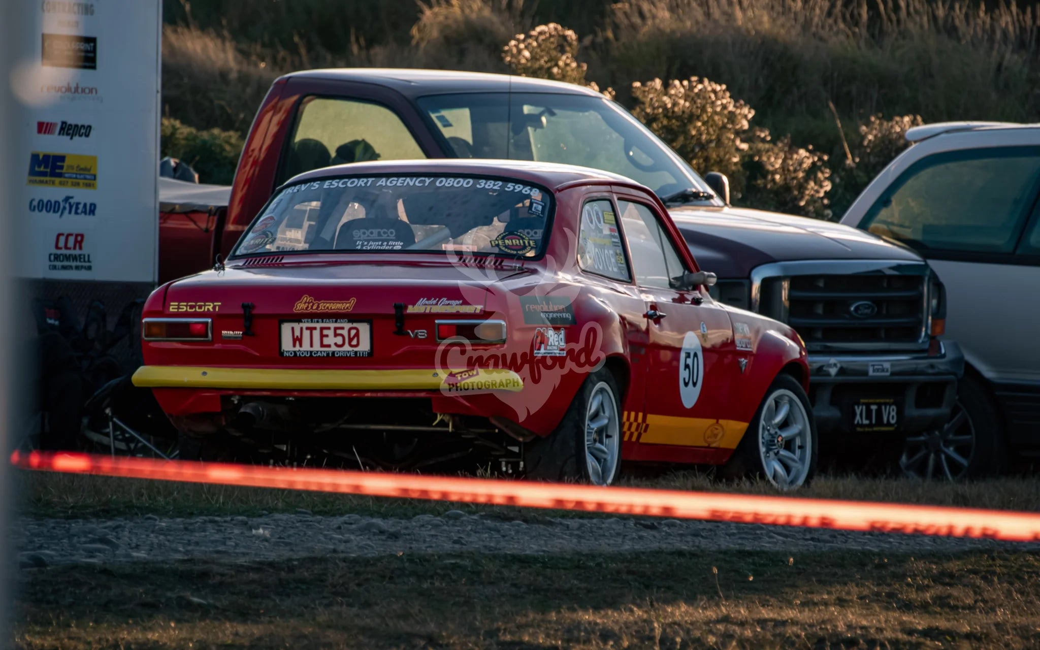 Ashburton Street Sprints 2026 #50 Ford Escort MK1 - Automotive