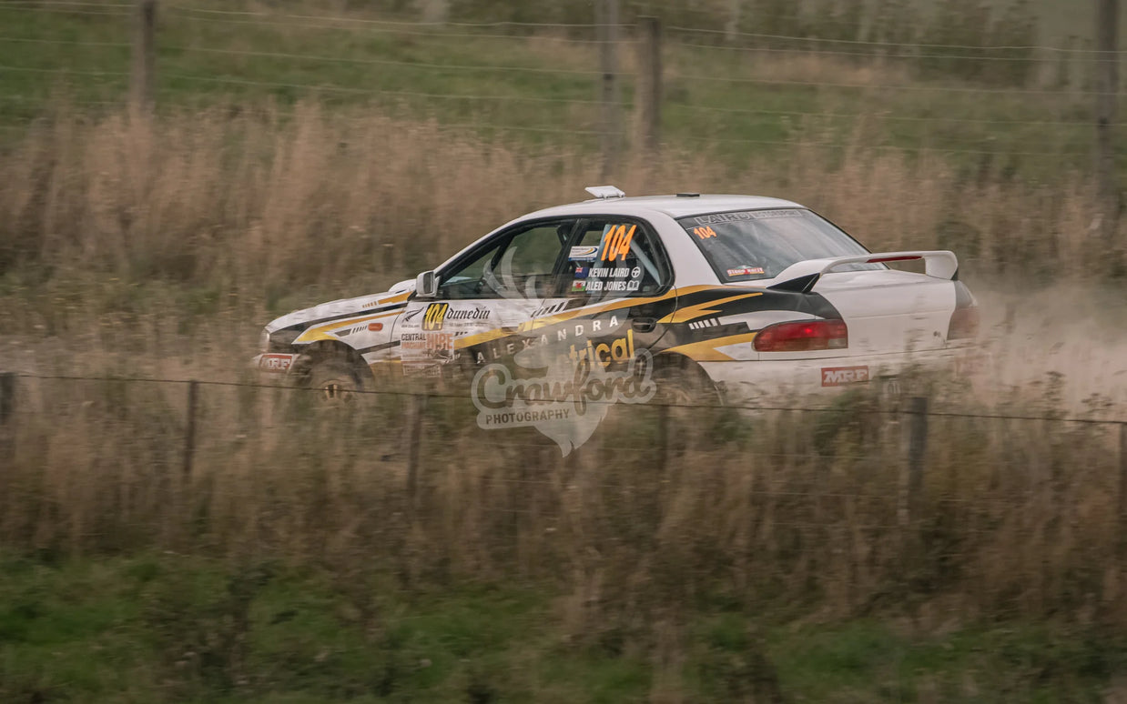 Otago rally ss3 #104 Subaru Impreza