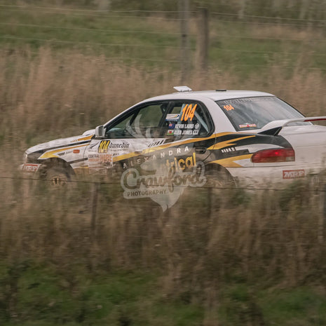 Otago rally ss3 #104 Subaru Impreza