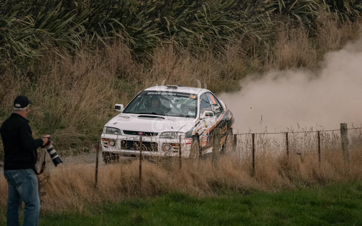 Otago rally ss3 #104 Subaru Impreza