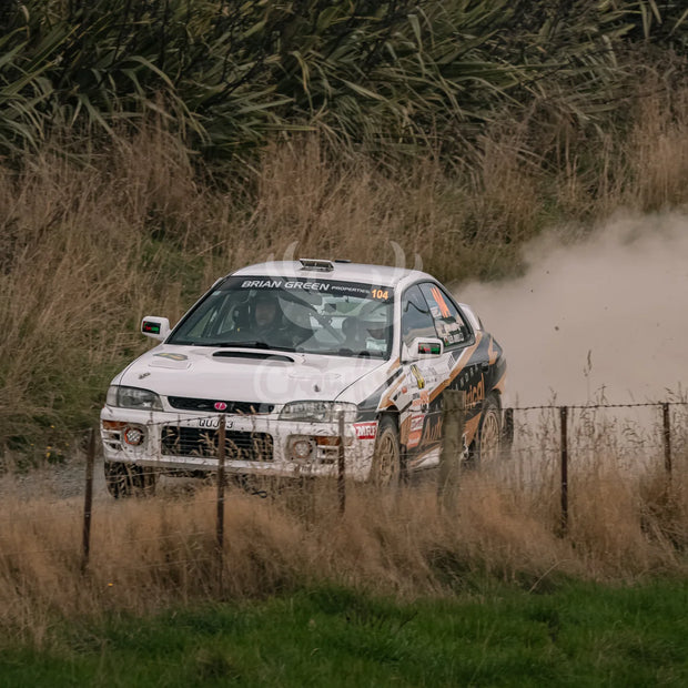 Otago rally ss3 #104 Subaru Impreza