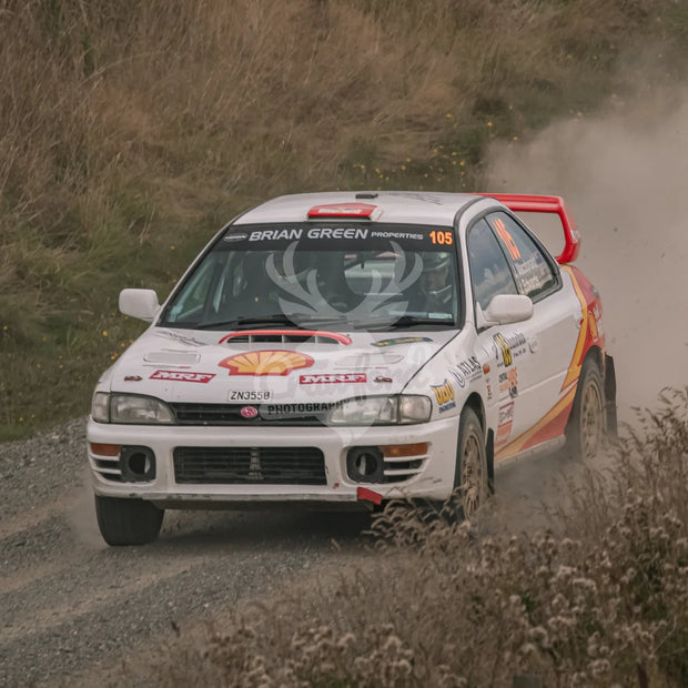 Otago rally ss3 #105 Subaru Impreza