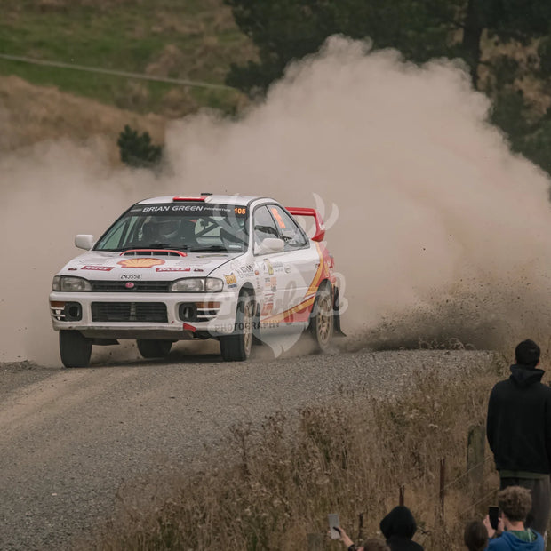 Otago rally ss3 #105 Subaru Impreza