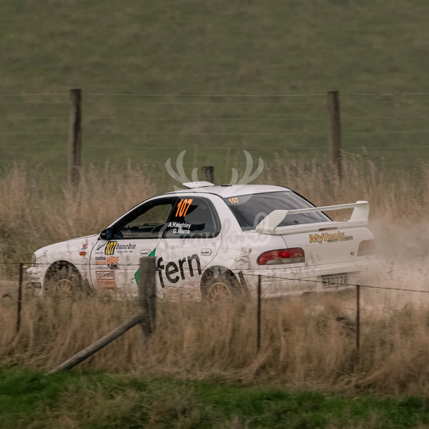 Otago rally ss3 #107 Subaru Impreza - Automotive