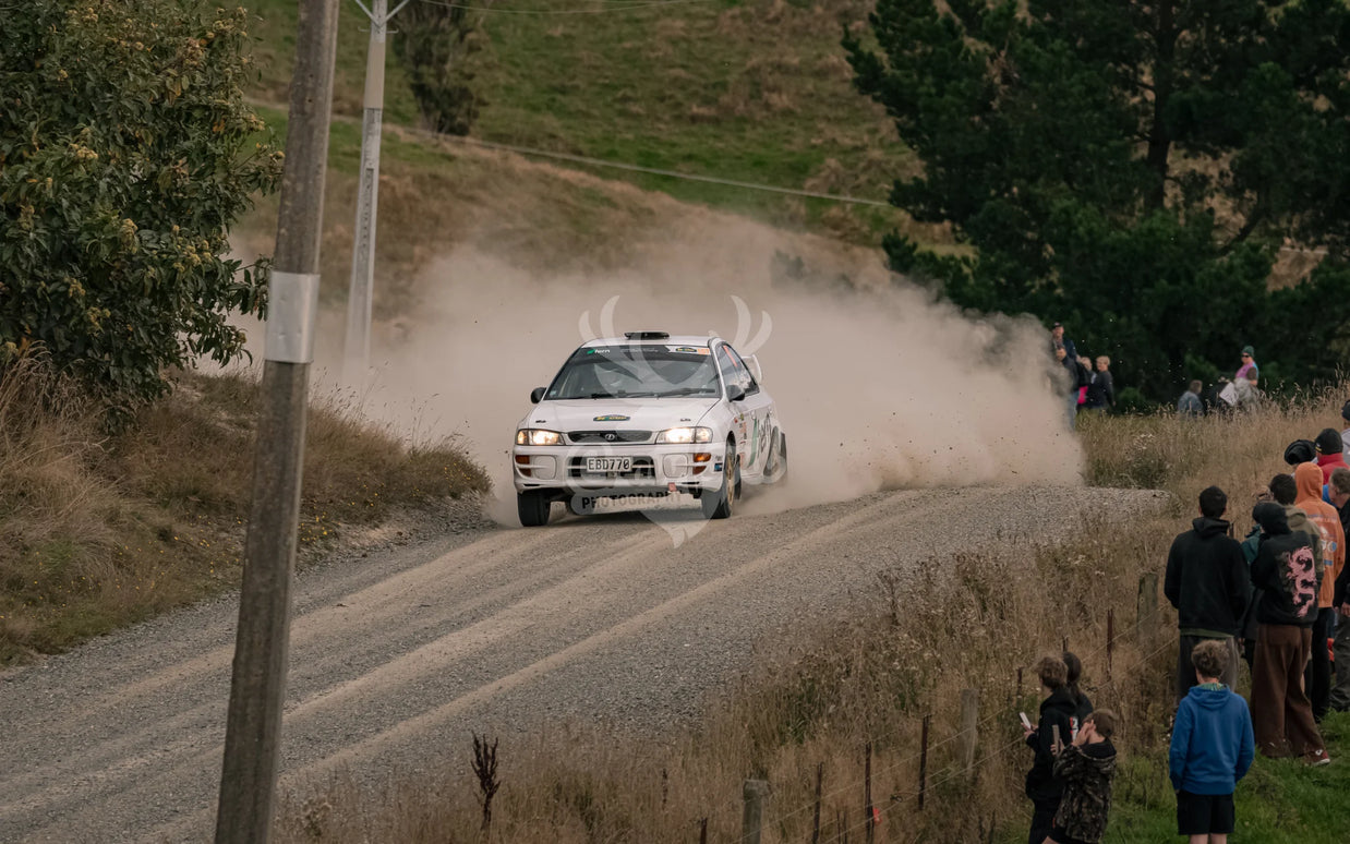 Otago rally ss3 #107 Subaru Impreza - Automotive