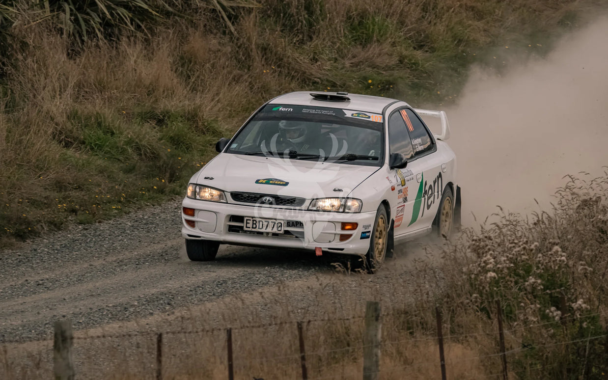 Otago rally ss3 #107 Subaru Impreza - Automotive