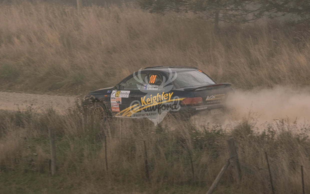 Otago rally ss3 #108 Subaru Impreza - Automotive
