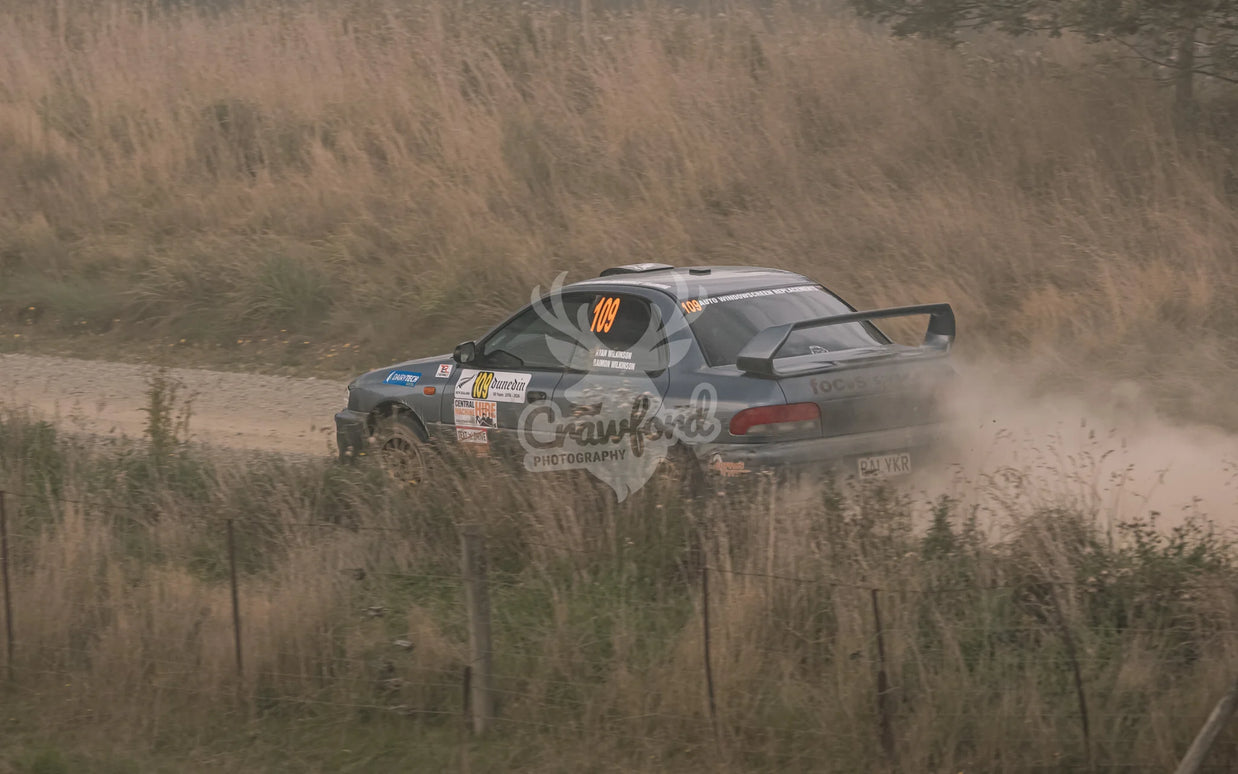 Otago rally ss3 #109 Subaru Impreza - Automotive
