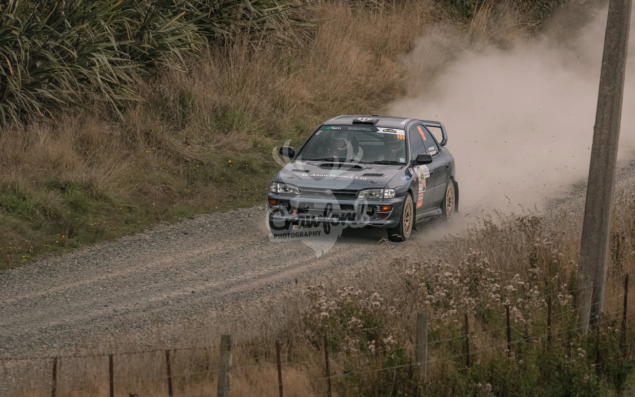 Otago rally ss3 #109 Subaru Impreza - Automotive