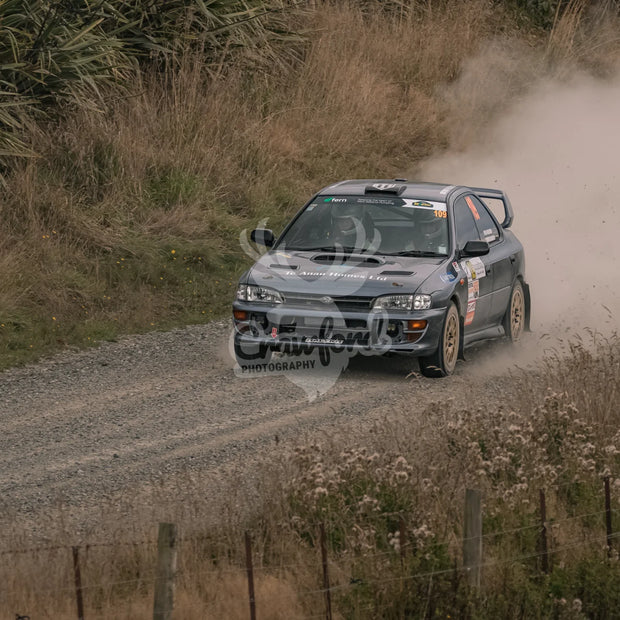 Otago rally ss3 #109 Subaru Impreza - Automotive