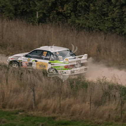 Otago rally ss3 #112 Mitsubishi Lancer Evo 1 - Automotive