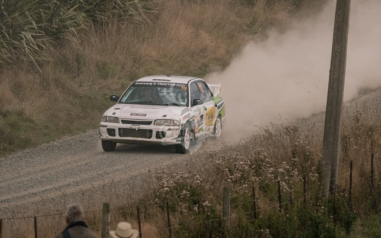 Otago rally ss3 #112 Mitsubishi Lancer Evo 1 - Automotive