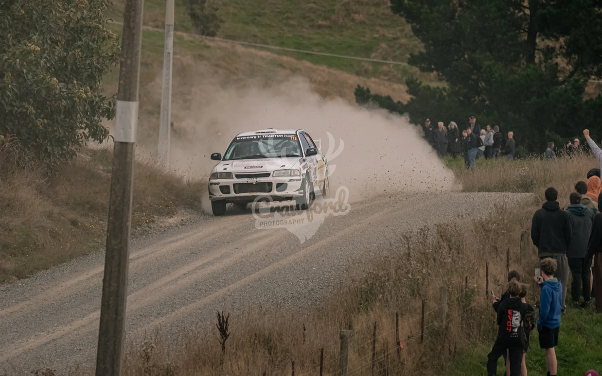 Otago rally ss3 #112 Mitsubishi Lancer Evo 1 - Automotive