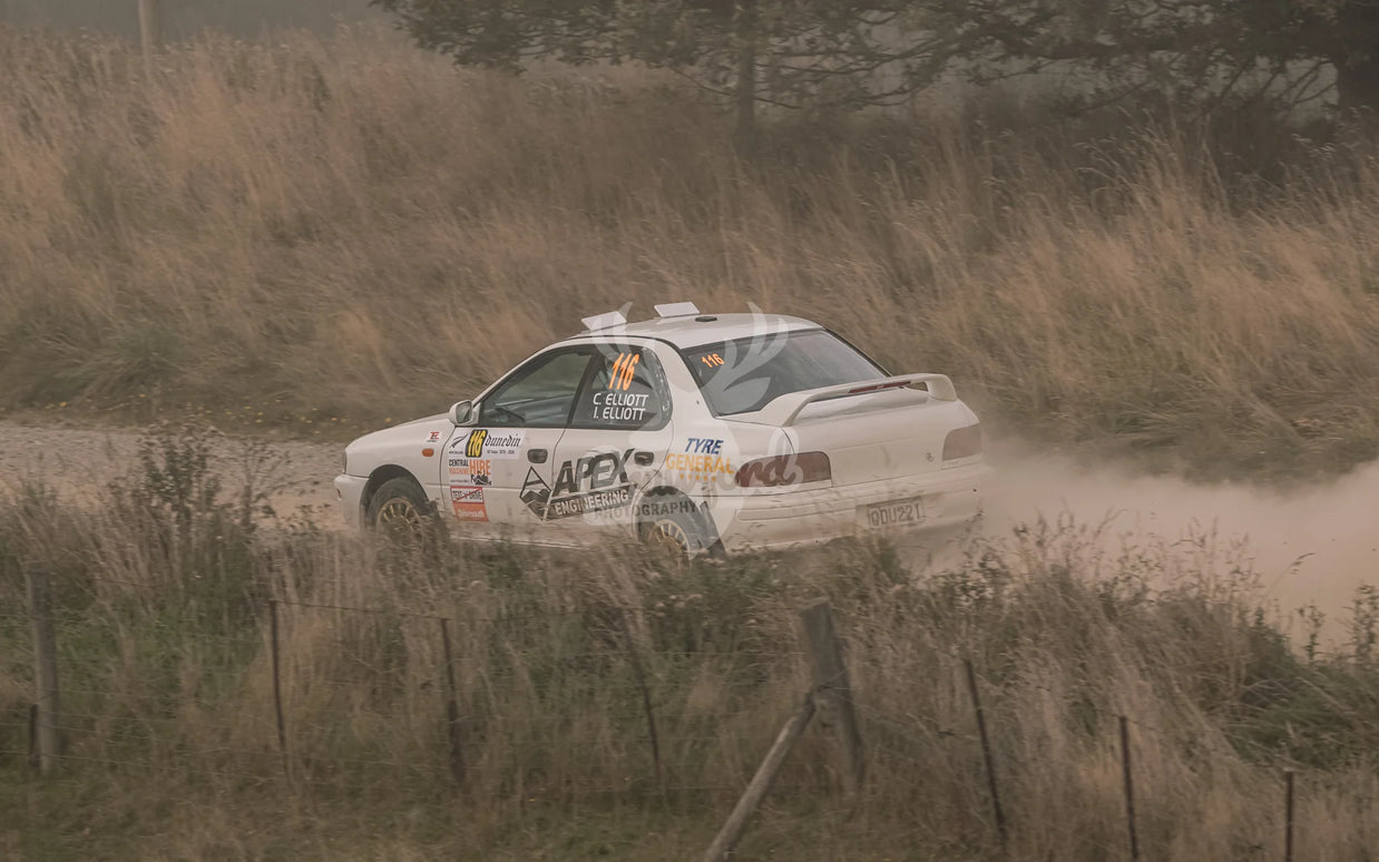 Otago rally ss3 #116 Subaru Impreza H6 - Automotive