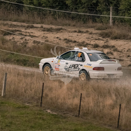 Otago rally ss3 #116 Subaru Impreza H6 - Automotive