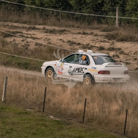 Otago rally ss3 #116 Subaru Impreza H6 - Automotive
