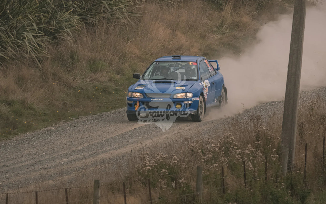 Otago rally ss3 #117 Subaru Impreza - Automotive