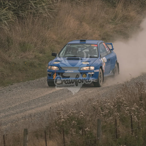 Otago rally ss3 #117 Subaru Impreza - Automotive