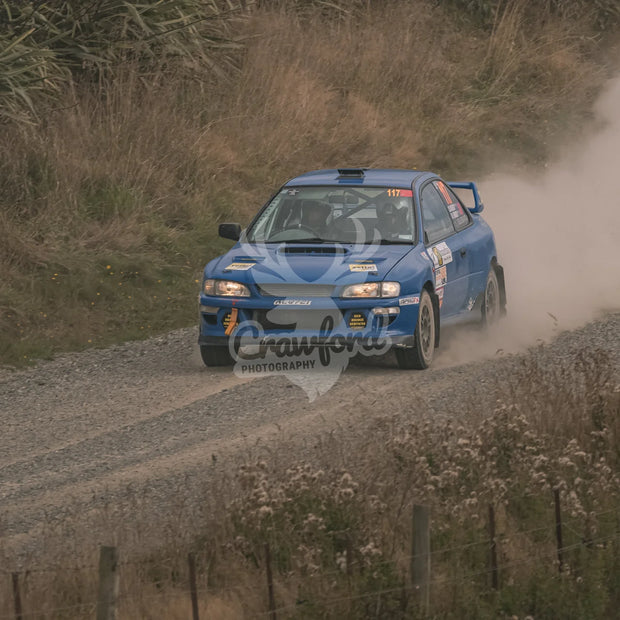 Otago rally ss3 #117 Subaru Impreza - Automotive