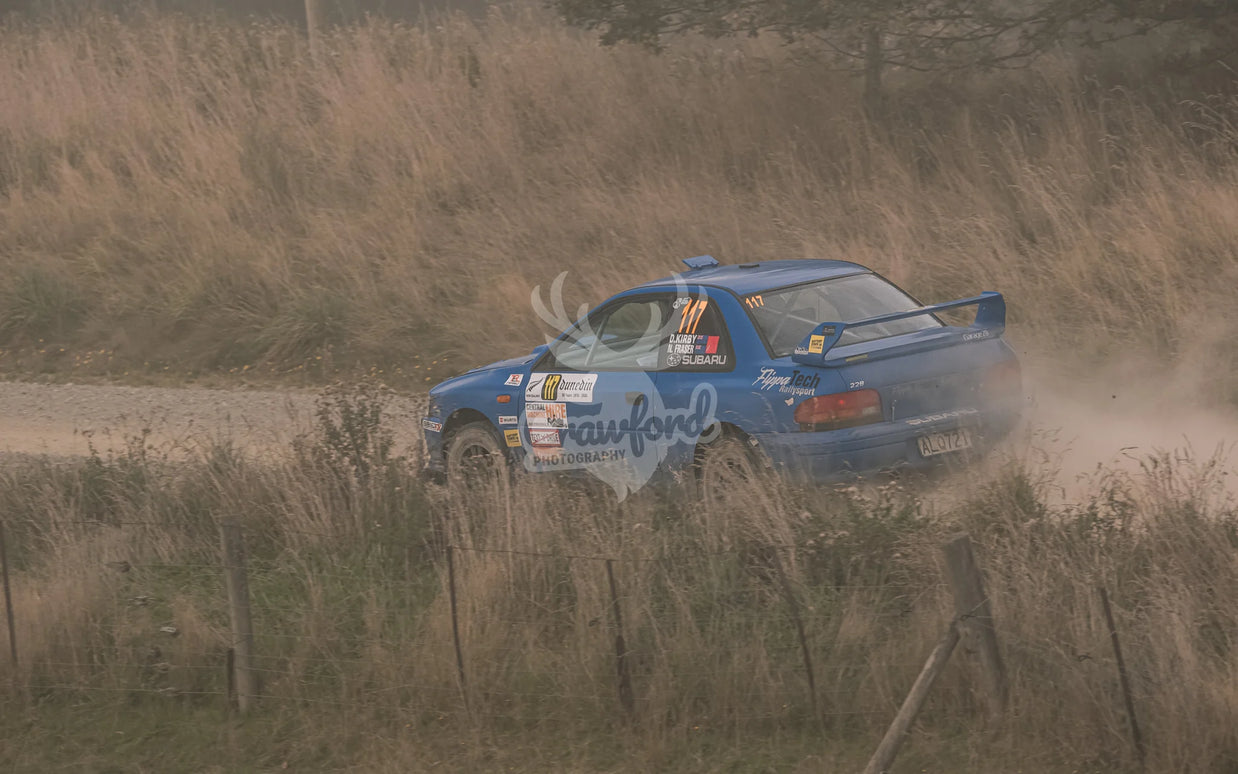 Otago rally ss3 #117 Subaru Impreza - Automotive