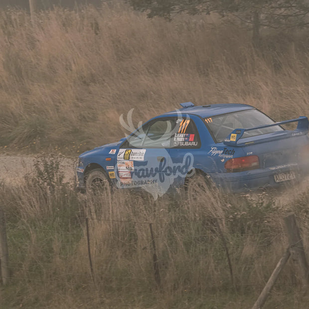 Otago rally ss3 #117 Subaru Impreza - Automotive