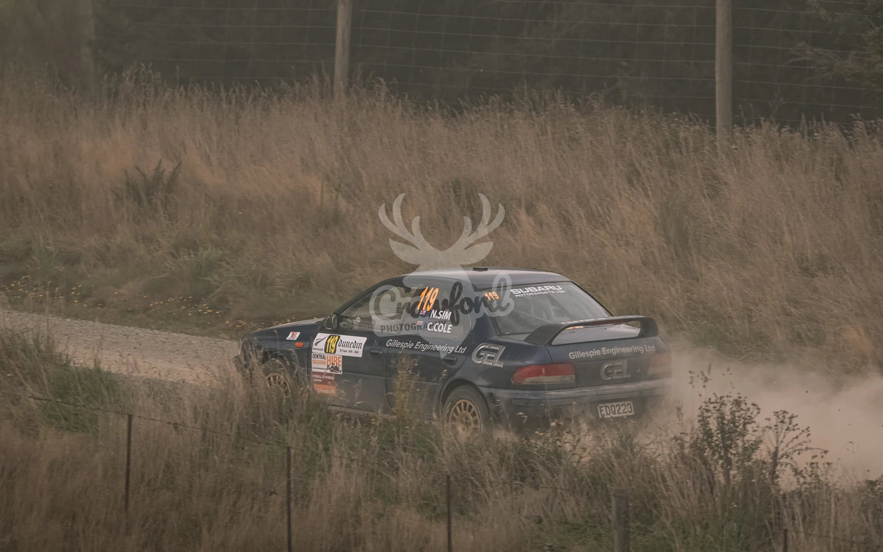 Otago rally ss3 #119 Subaru Impreza H6 - Automotive