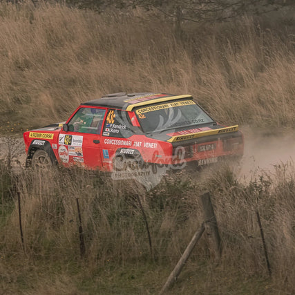 Otago rally ss3 #43c Fiat 131 Arbarth R - Automotive