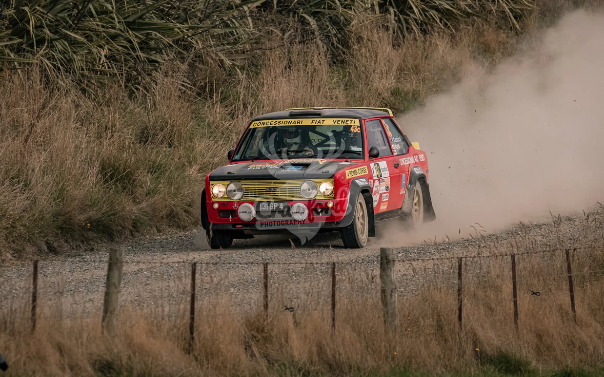 Otago rally ss3 #43c Fiat 131 Arbarth R - Automotive