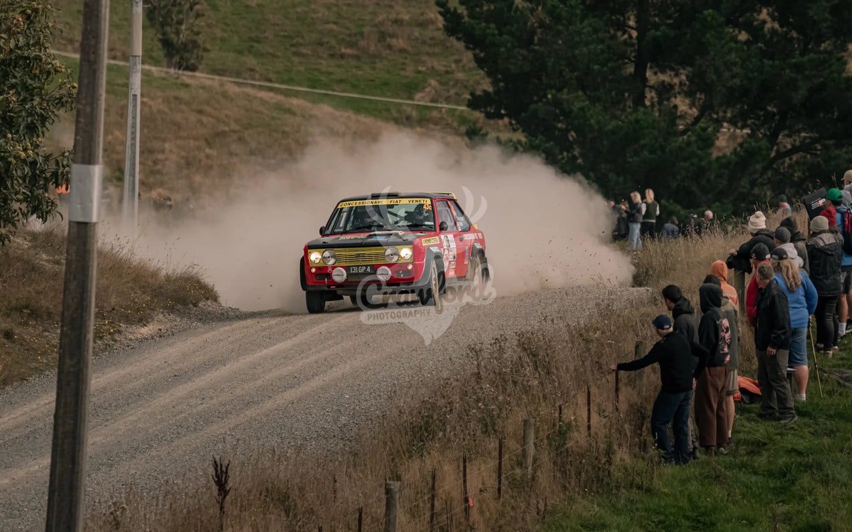 Otago rally ss3 #43c Fiat 131 Arbarth R - Automotive