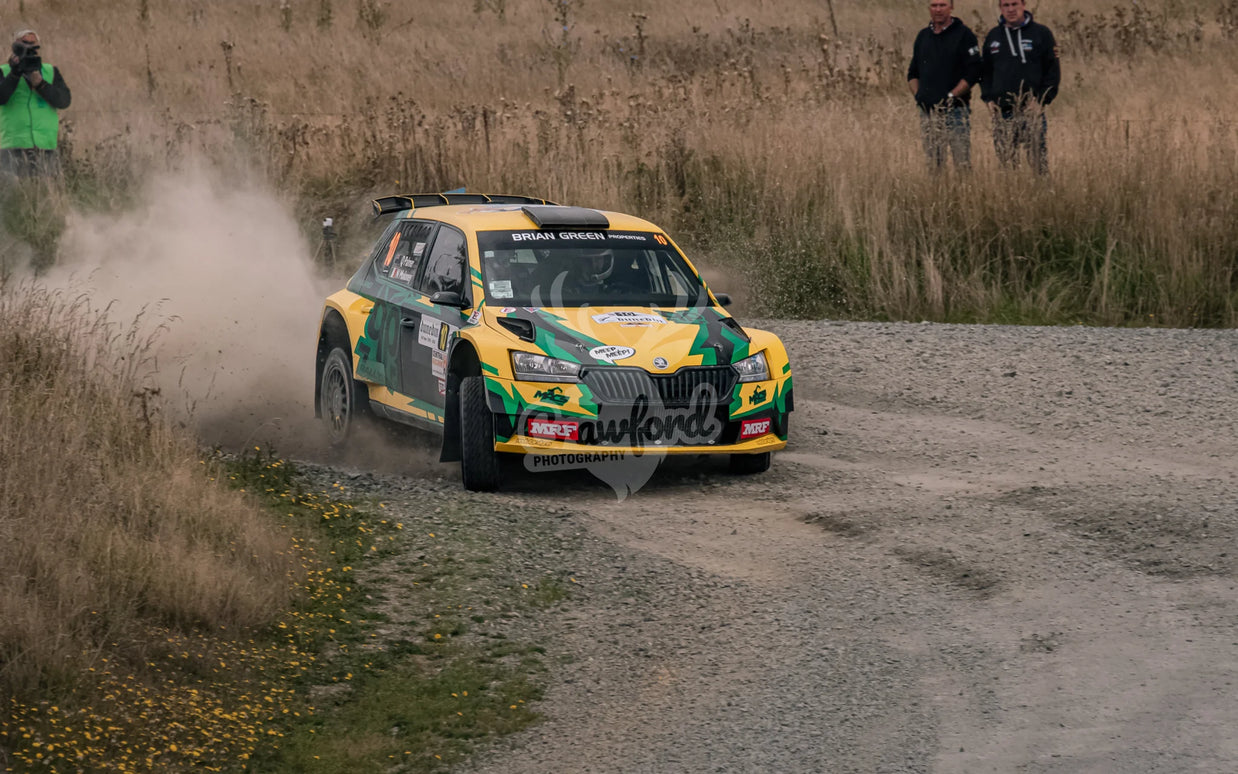 Otago rally ss5 #10 Skoda Fabia Rally2 - Automotive