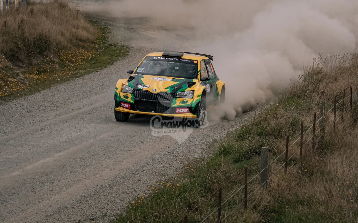 Otago rally ss5 #10 Skoda Fabia Rally2 - Automotive