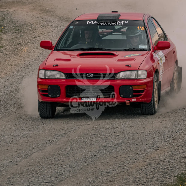 Otago rally ss5 #115 Subaru Impreza H6 - Automotive