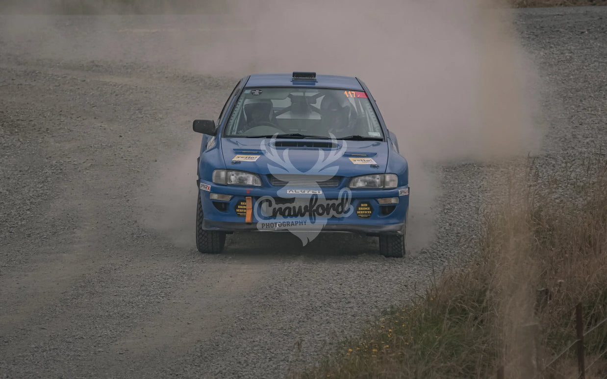Otago rally ss5 #117 Subaru Impreza - Automotive