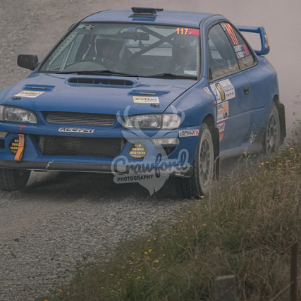 Otago rally ss5 #117 Subaru Impreza - Automotive
