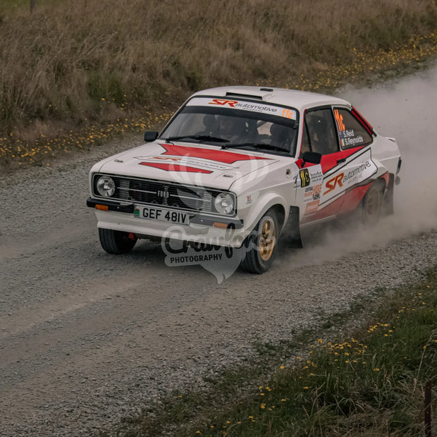 Otago rally ss5 #11c Ford Escort RS1800 - Automotive