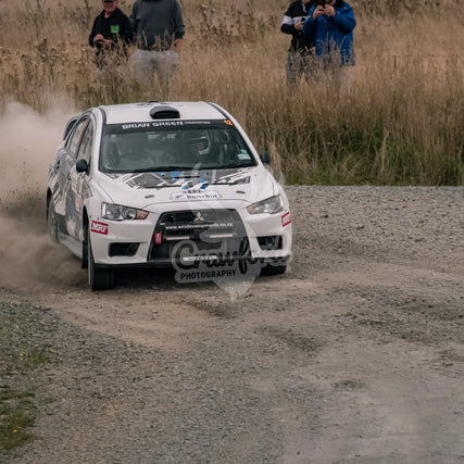Otago rally ss5 #12 Mitsubishi Lancer Evo X - Automotive