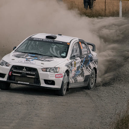 Otago rally ss5 #12 Mitsubishi Lancer Evo X - Automotive