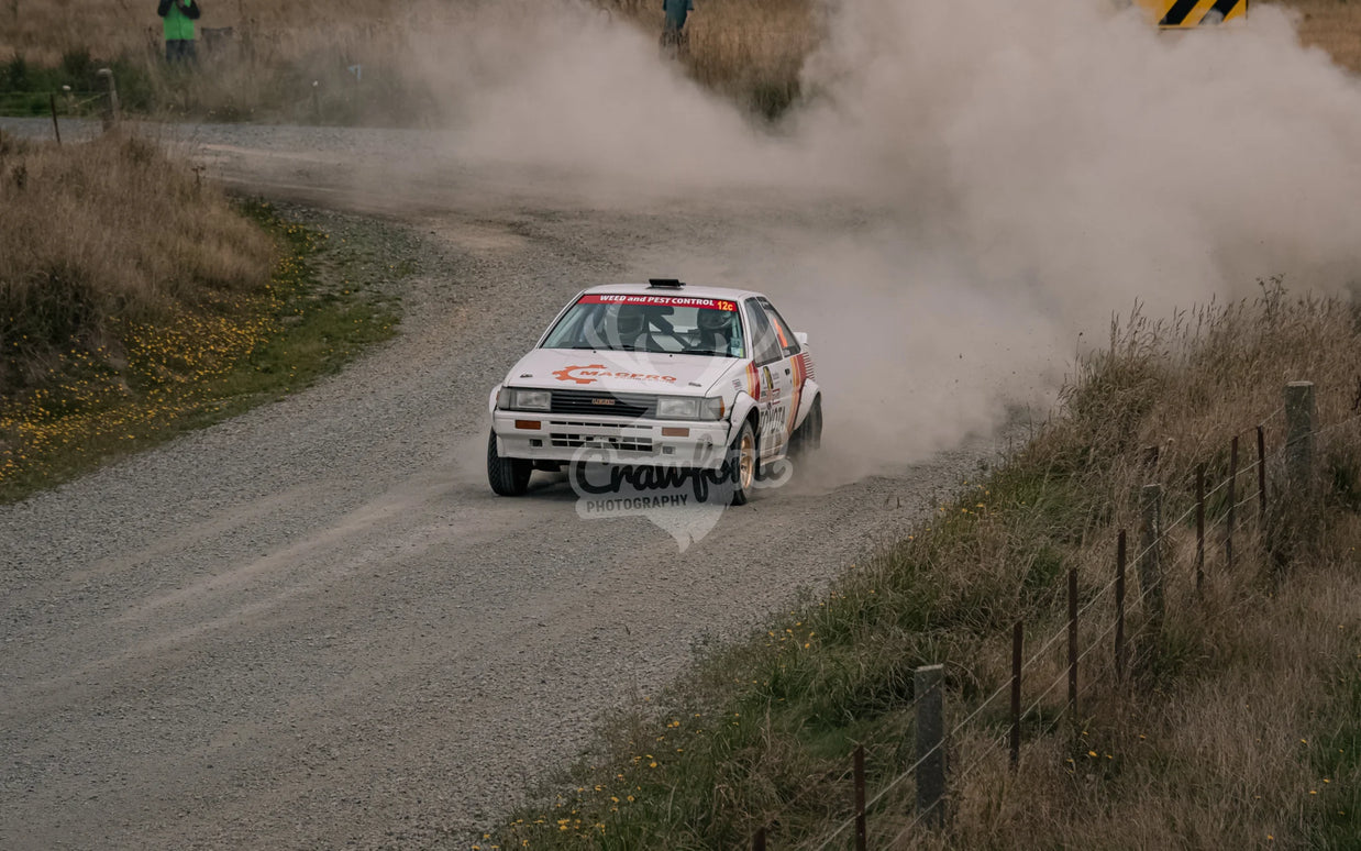 Otago rally ss5 #12c Toyota Levin - Automotive