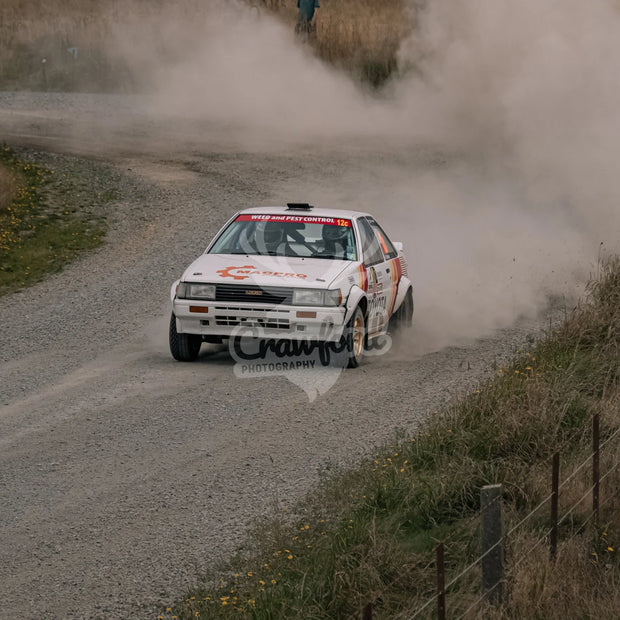 Otago rally ss5 #12c Toyota Levin - Automotive