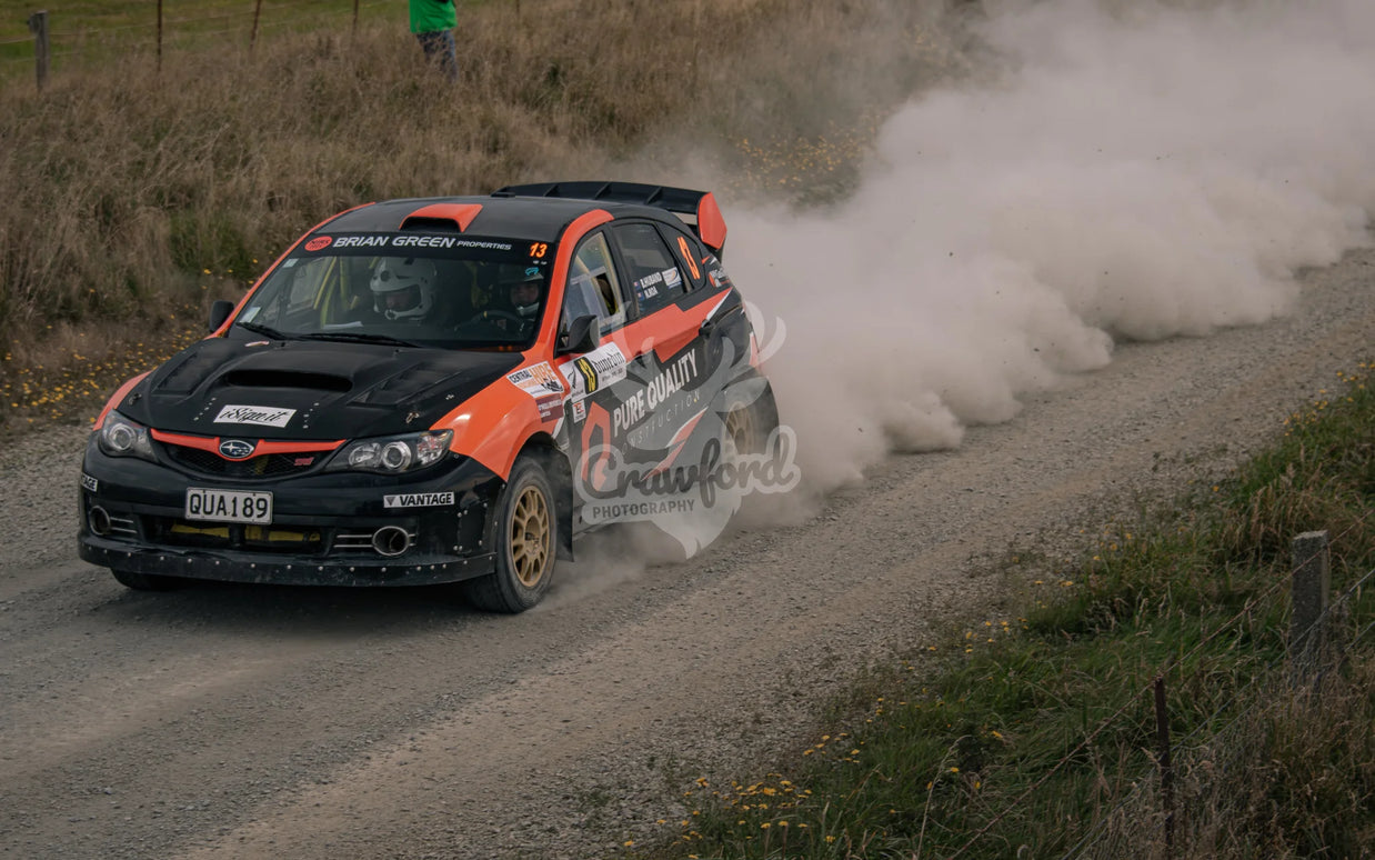 Otago rally ss5 #13 Subaru Impreza - Automotive