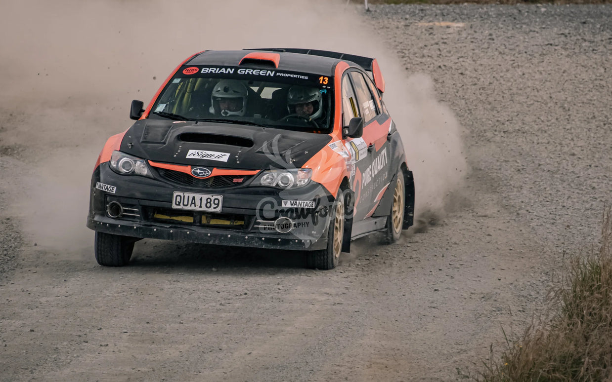 Otago rally ss5 #13 Subaru Impreza - Automotive
