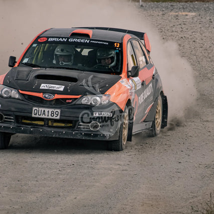 Otago rally ss5 #13 Subaru Impreza - Automotive