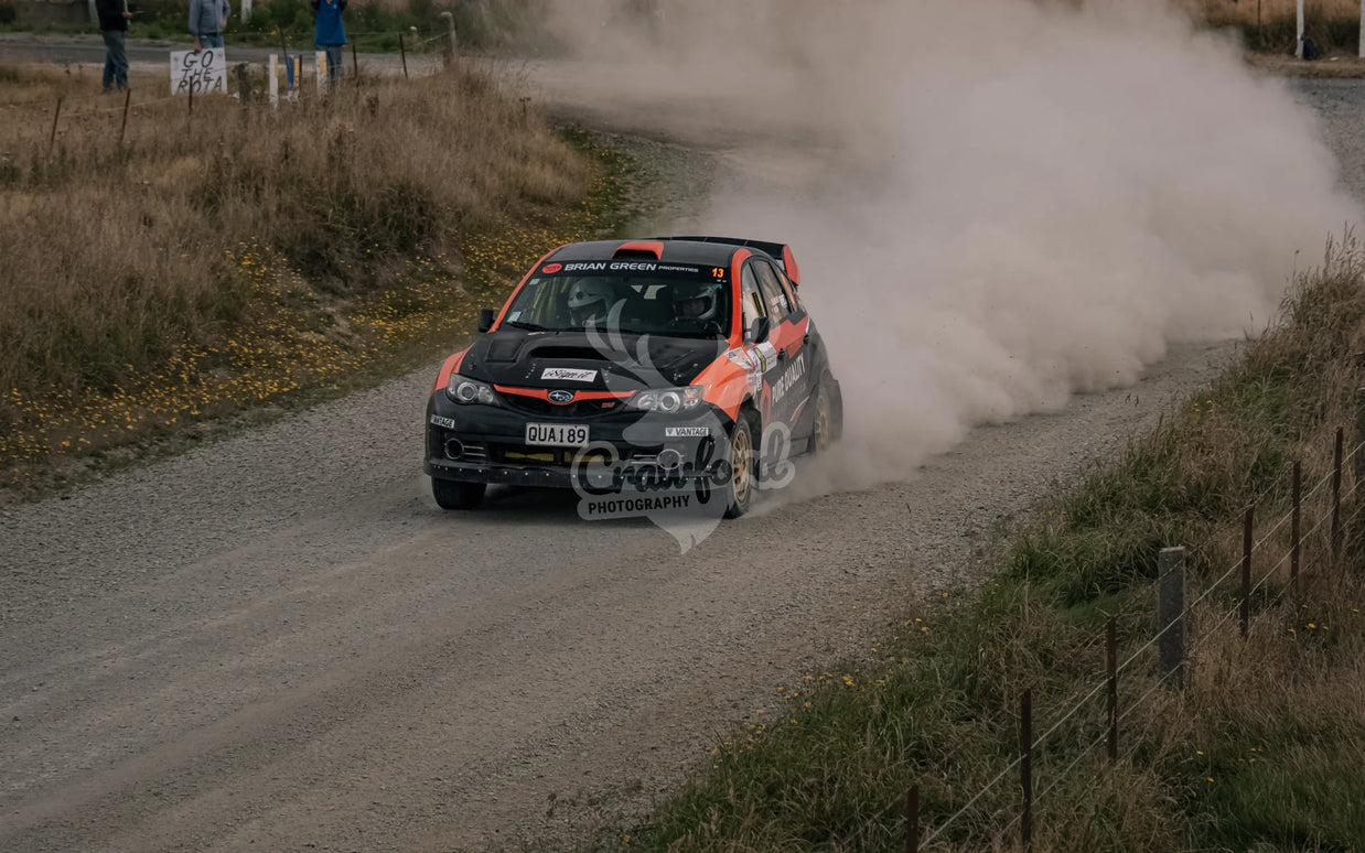 Otago rally ss5 #13 Subaru Impreza - Automotive