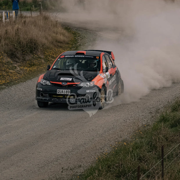 Otago rally ss5 #13 Subaru Impreza - Automotive
