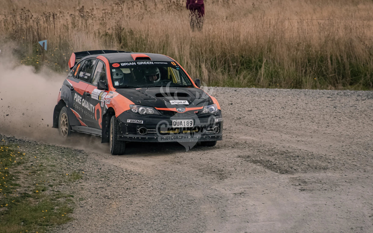 Otago rally ss5 #13 Subaru Impreza - Automotive
