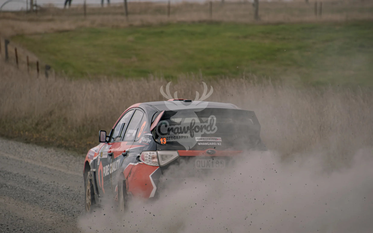 Otago rally ss5 #13 Subaru Impreza - Automotive