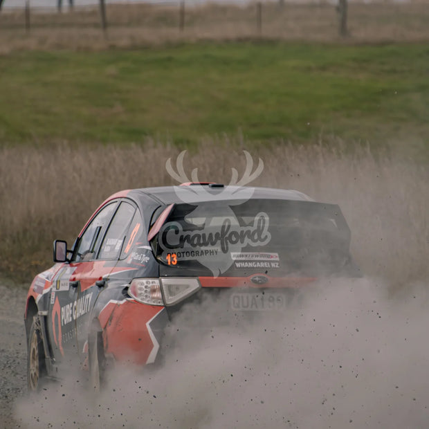 Otago rally ss5 #13 Subaru Impreza - Automotive